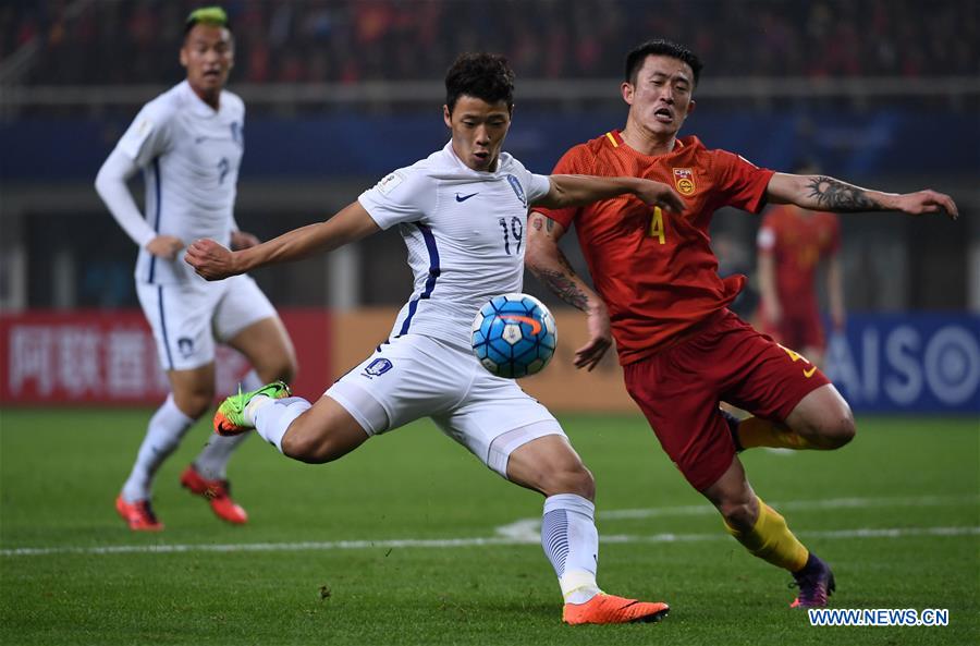 China vence Coreia do Sul e mantém acesa esperan?a de qualifica??o para o Mundial