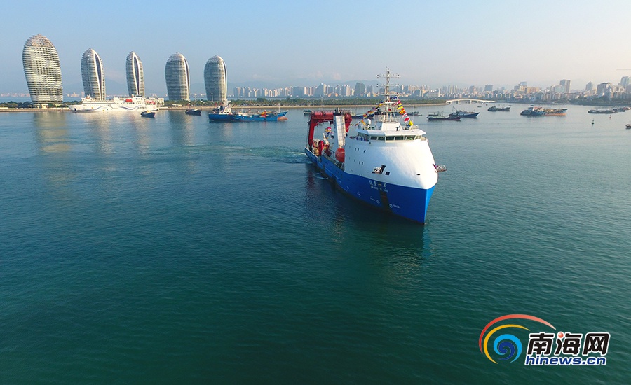 China obtém progressos em expedi??o às águas profundas