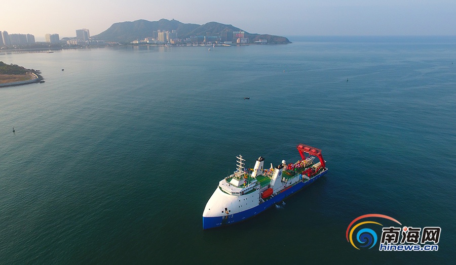 China obtém progressos em expedi??o às águas profundas