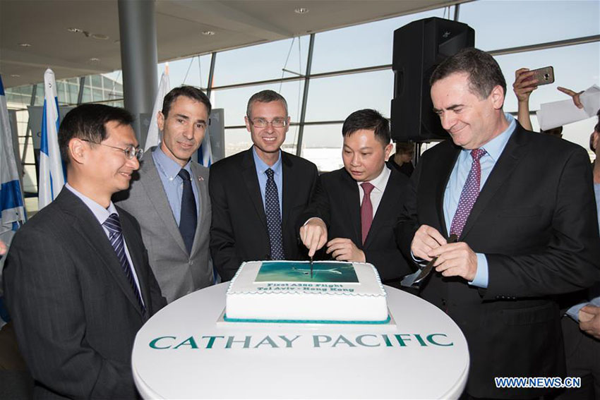 Cathay Pacific lan?a novo voo de liga??o entre Hong Kong e Tel Aviv
