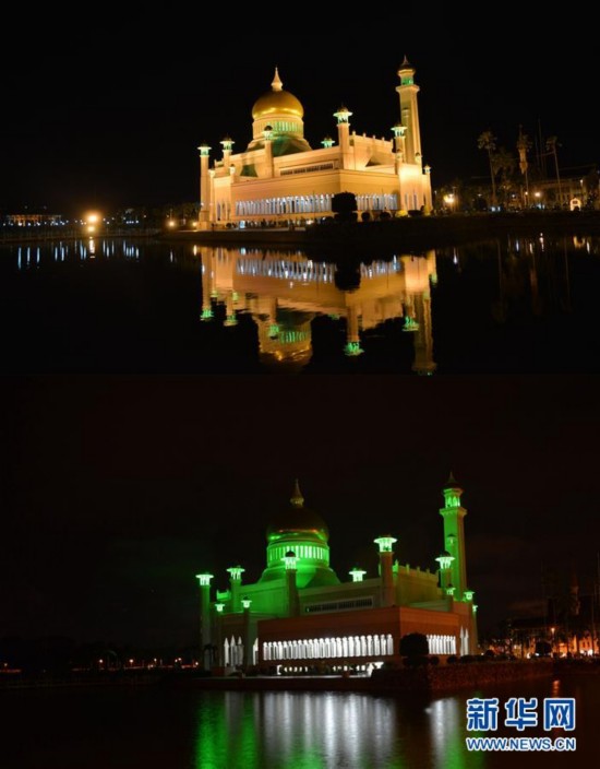 Mundo celebra 10a Hora do Planeta com apag?o