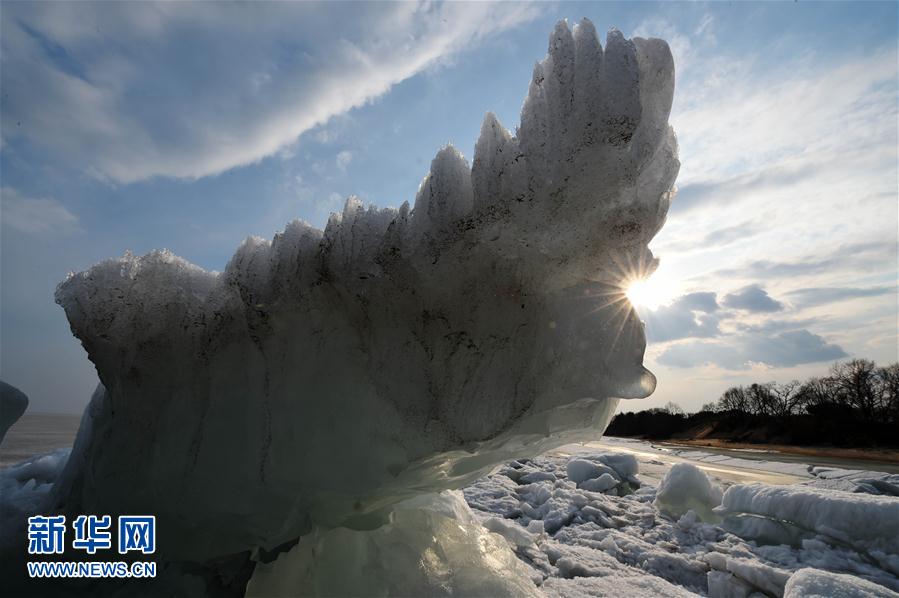 Galeria: Lago gelado na fronteira entre China e Rússia