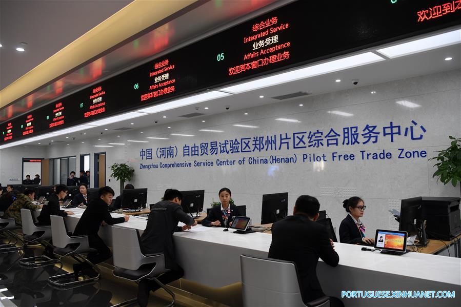 China inaugura sete novas zonas de livre comércio