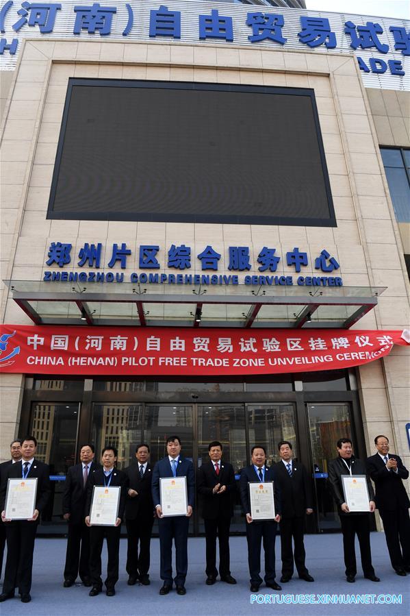 China inaugura sete novas zonas de livre comércio