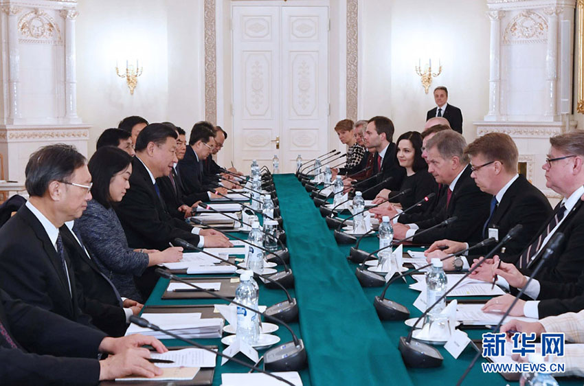 China e Finlandia concordam em avan?ar la?os e aprofundar coopera??o