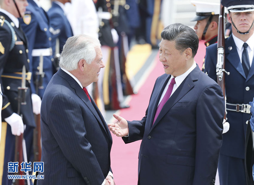 Presidente chinês chega à Flórida para primeira reuni?o com Trump