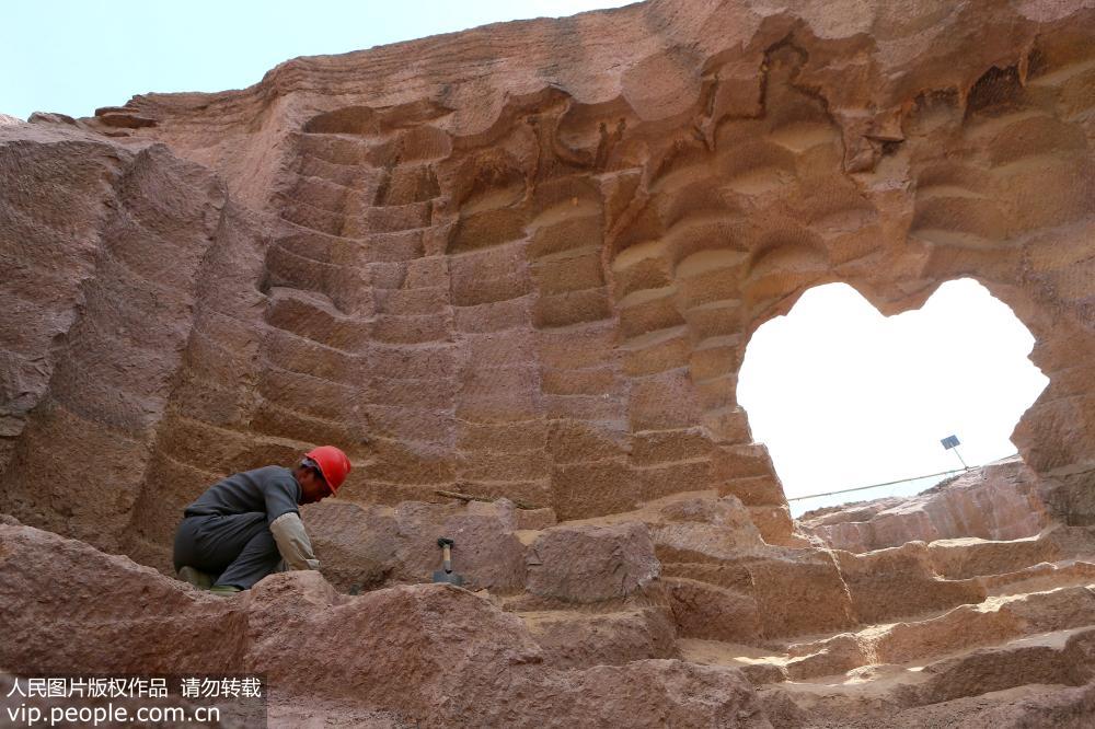 Fossos de moinhos de pedra com 600 anos encontrados em Shandong