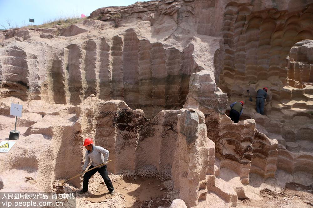 Fossos de moinhos de pedra com 600 anos encontrados em Shandong