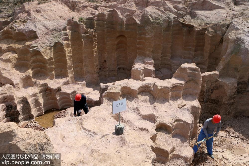 Fossos de moinhos de pedra com 600 anos encontrados em Shandong