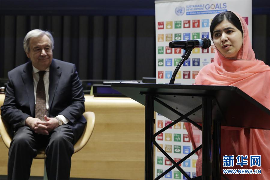 ONU designa Malala Yousafzai como Mensageira da Paz