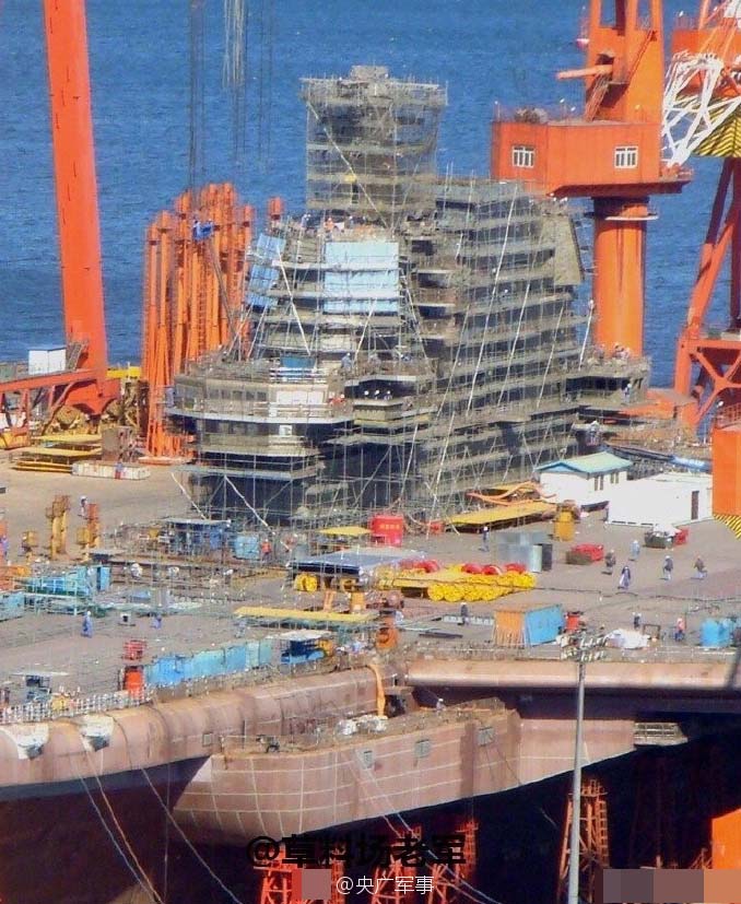 Primeiro porta-avi?es chinês de fabrico doméstico será lan?ado ao mar este mês