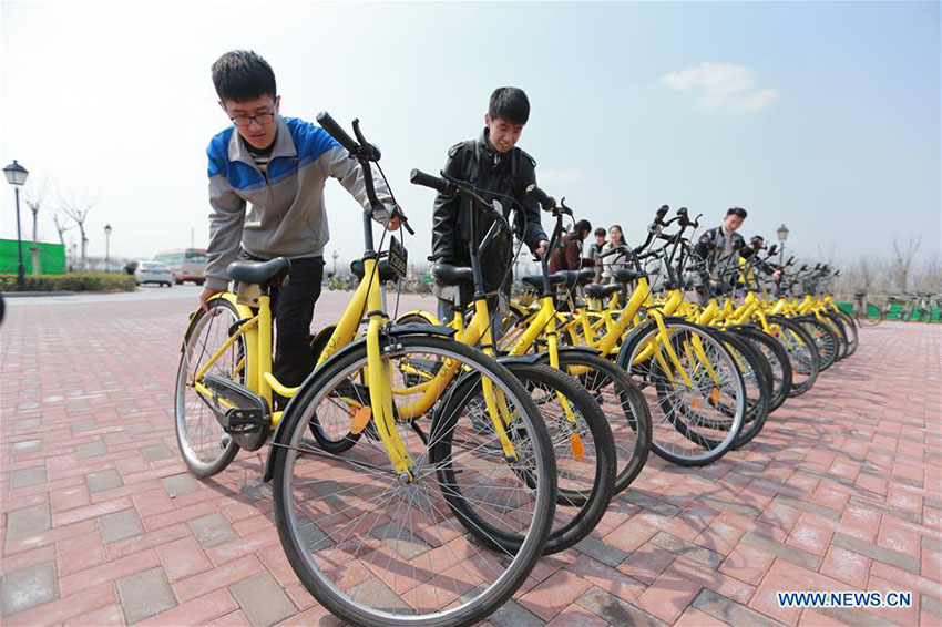 China inicia regulamenta??o dos servi?os de bicicletas compartilhadas