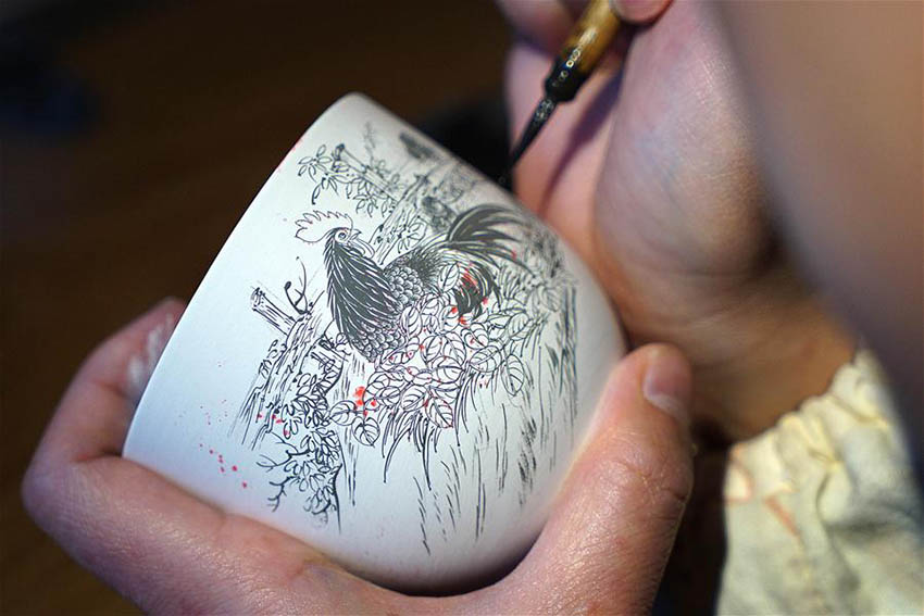 Produtos de porcelana de Jingdezhen exportados para 75 países e regi?es