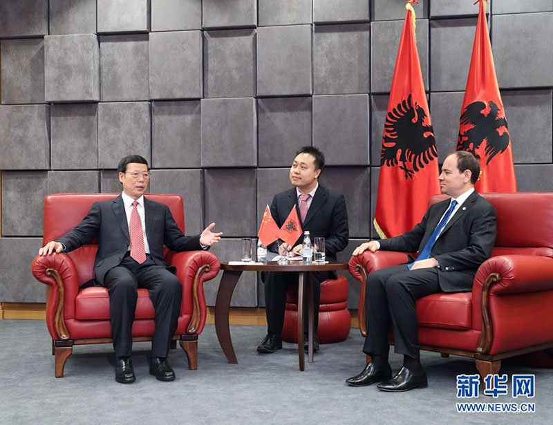 China e Albania ampliar?o coopera??o no marco do Cintur?o e Rota e mecanismo 16+1