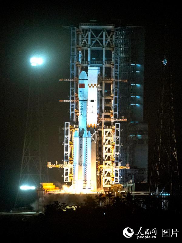 China lan?a com sucesso o seu primeiro cargueiro espacial 