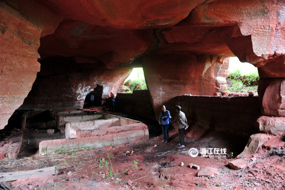 Grutas misteriosas encontradas no sudeste da China