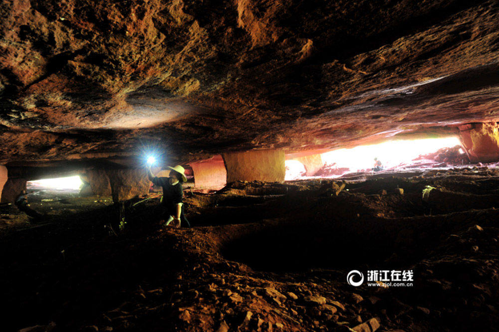 Grutas misteriosas encontradas no sudeste da China