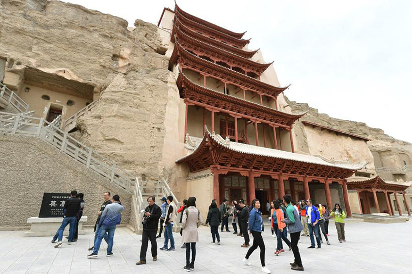 Iniciativa do Cintur?o e Rota impulsiona turismo em Dunhuang