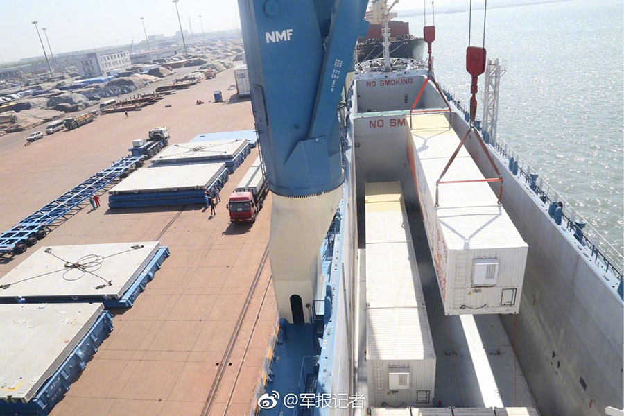 Foguete Longa Marcha-5 Y2 parte para local de lan?amento