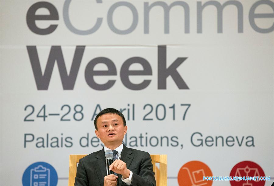 Jack Ma participa da 3a edi??o da Semana do Comércio Eletr?nico da UNCTAD