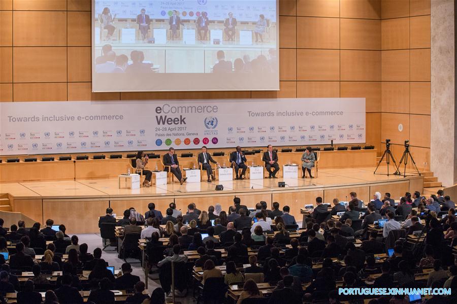 Jack Ma participa da 3a edi??o da Semana do Comércio Eletr?nico da UNCTAD
