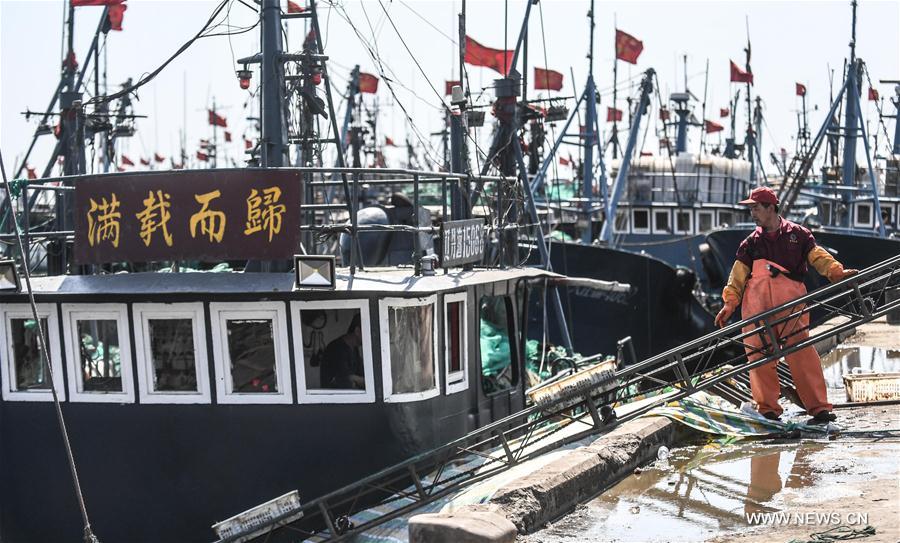 Proibi??o anual de pesca sazonal entra em vigor no nordeste da China
