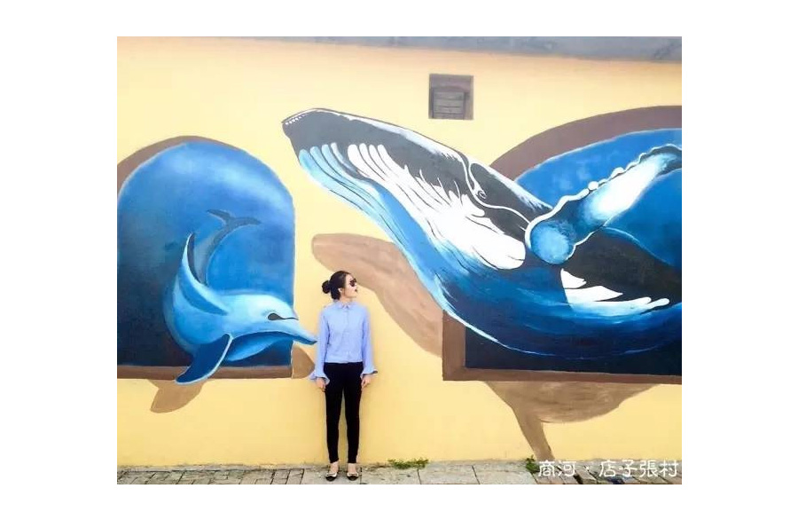 Murais com pinturas em três dimens?es ajudam vila a erradicar a pobreza