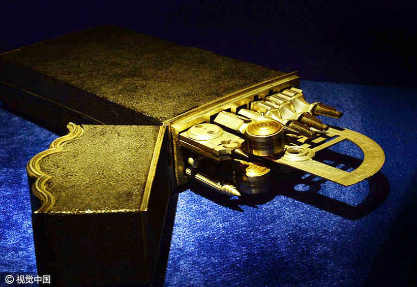 Exibi??o de objetos veiculados na Antiga Rota Marítima da Seda é realizada na Cidade Proibida