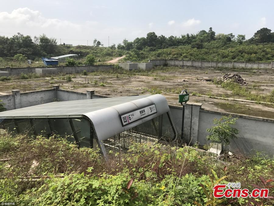 Insólito: A esta??o de metr? fantasma de Chongqing