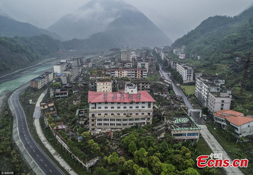 Wenchuan assinala 9o aniversário de terremoto fatal