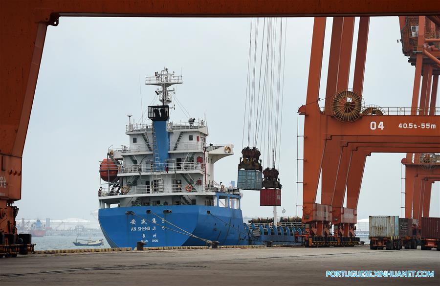 Porto de Qinzhou na Regi?o Aut?noma Zhuang de Guangxi