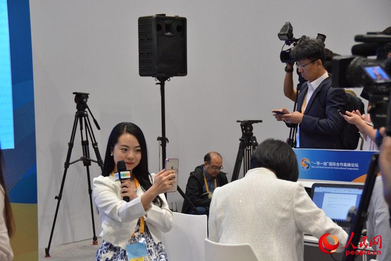 Imprensa internacional realiza cobertura da cerim?nia de abertura do Fórum do Cintur?o e Rota