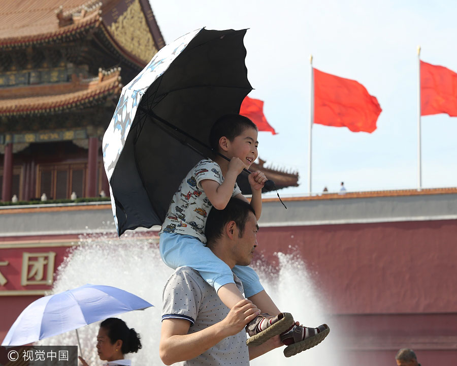 Beijing lan?a primeiro alerta de temperatura elevada deste ano