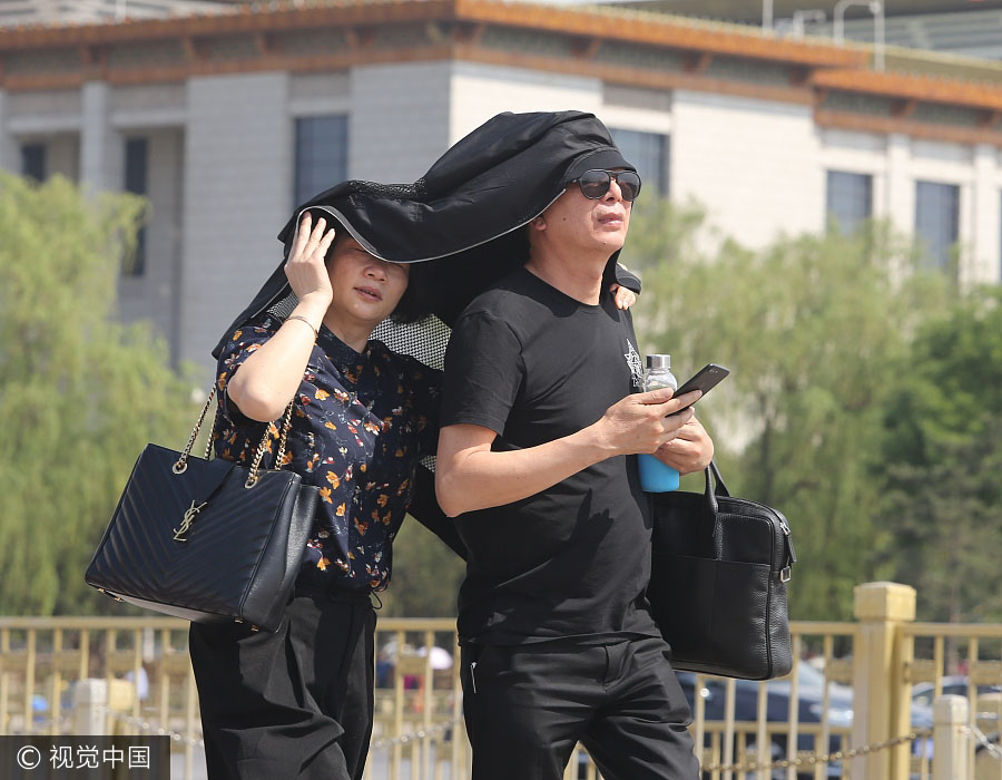 Beijing lan?a primeiro alerta de temperatura elevada deste ano