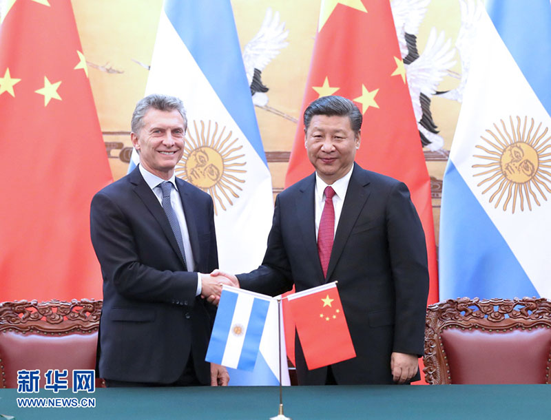 China e Argentina prometem refor?ar la?os bilaterais