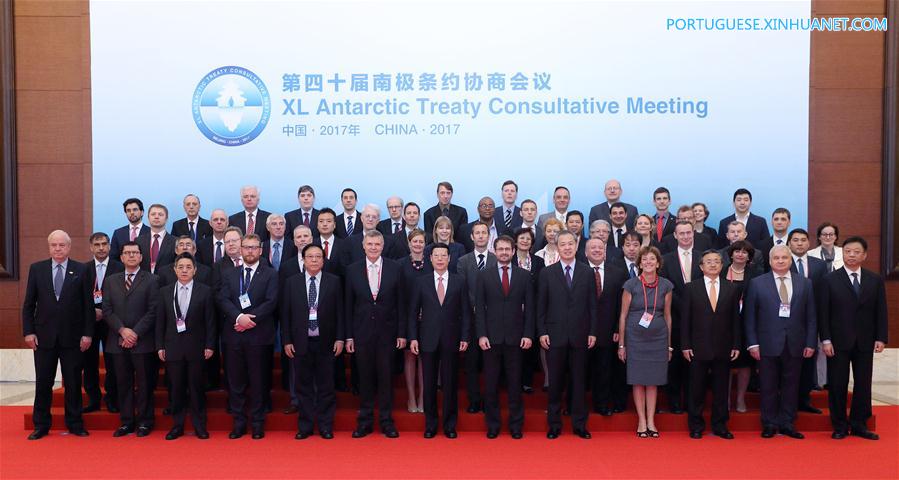 Vice-premiê chinês pede melhor prote??o da Antártida