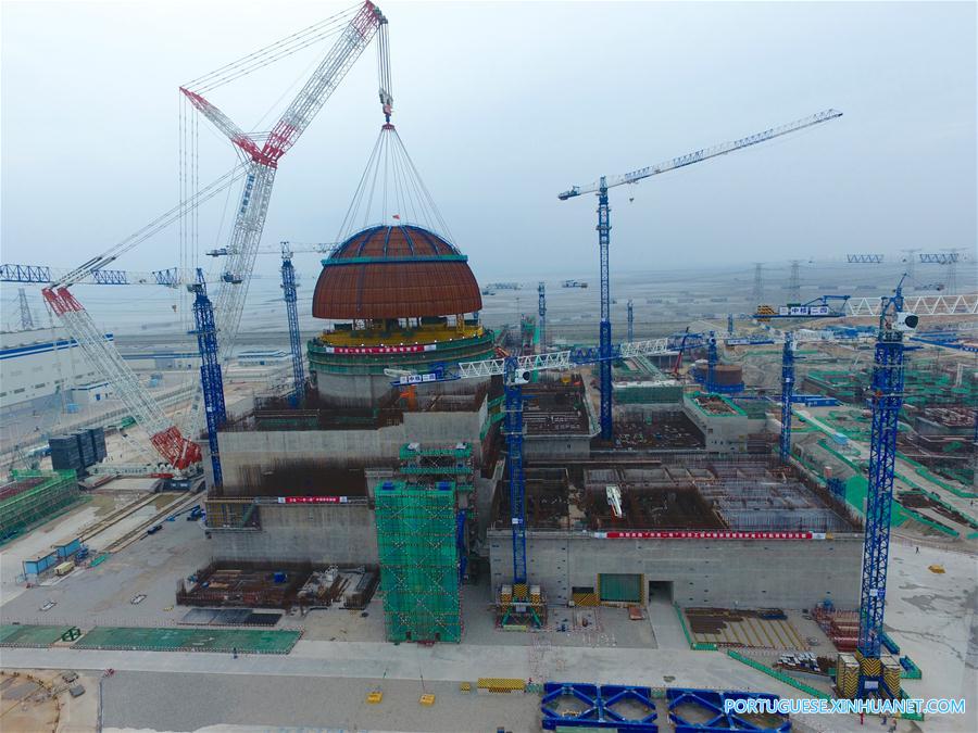China conclui constru??o do primeiro projeto nuclear com tecnologia ‘Hualong One’