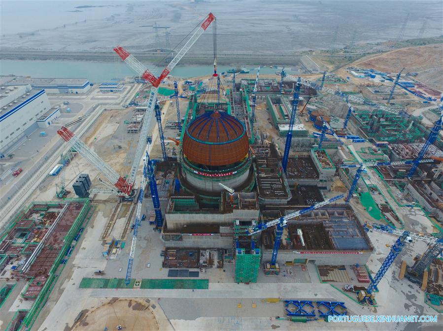 China conclui constru??o do primeiro projeto nuclear com tecnologia ‘Hualong One’