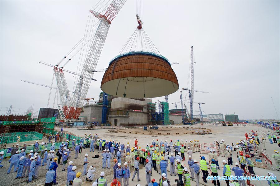 China conclui constru??o do primeiro projeto nuclear com tecnologia ‘Hualong One’