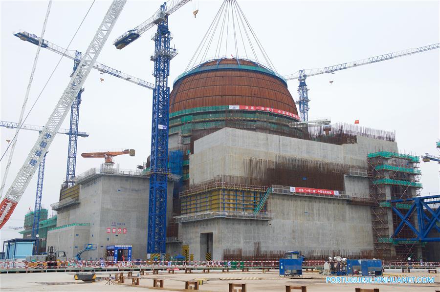 China conclui constru??o do primeiro projeto nuclear com tecnologia ‘Hualong One’