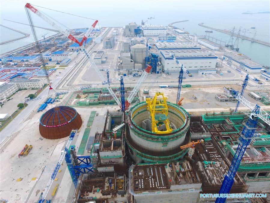 China conclui constru??o do primeiro projeto nuclear com tecnologia ‘Hualong One’