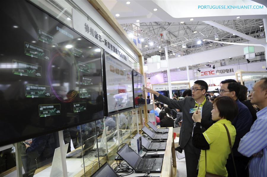 Exposi??o Internacional de Big Data Internacional da China 2017 é realizada em Guiyang