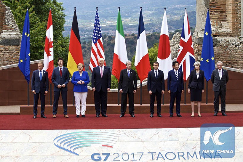 Líderes do G7 d?o início a cúpula “desafiante” na Itália