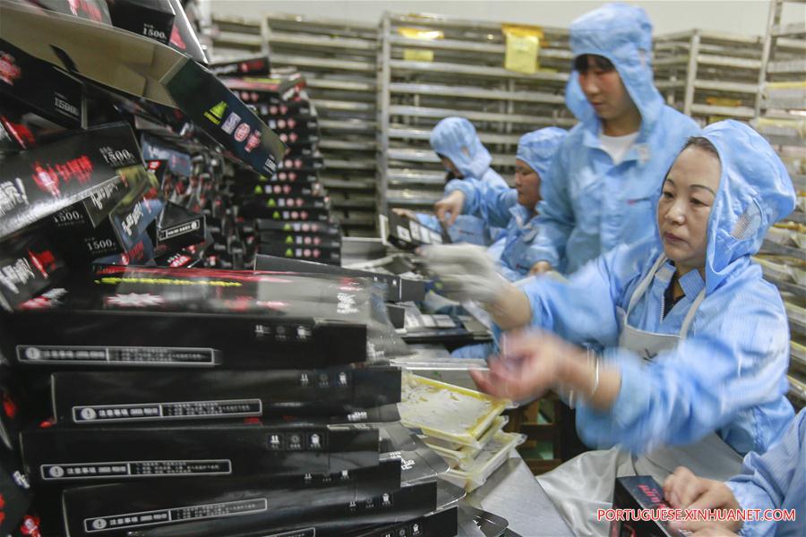 Valor anual de produ??o de lagostas na China ultrapassa 1,47 bilh?es de dólares