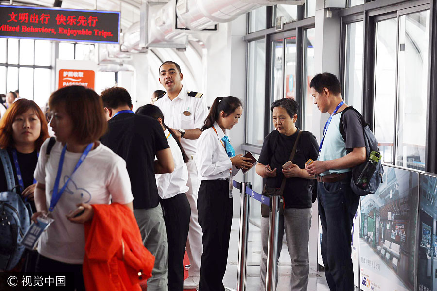 Maior cruzeiro da ásia-Pacífico realiza viagem inaugural