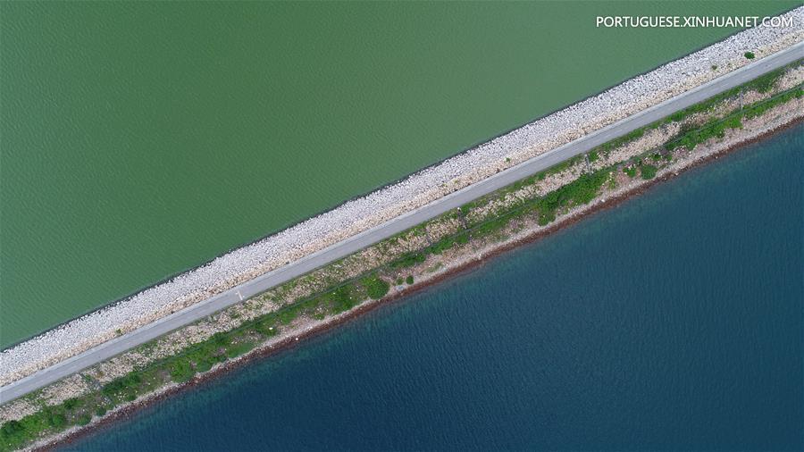 Vista aérea de Hong Kong