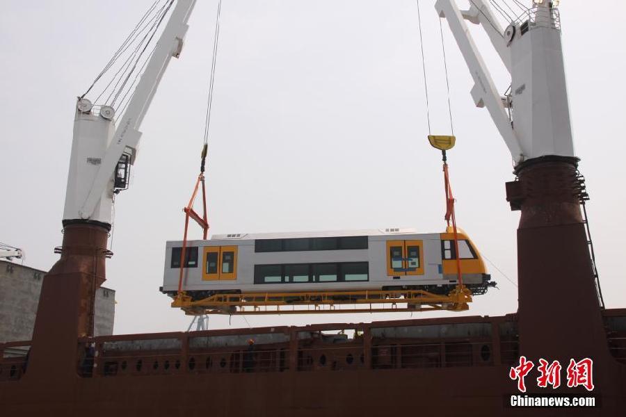 Equipamentos ferroviários chineses tornam-se “cart?o-de-visita” da China