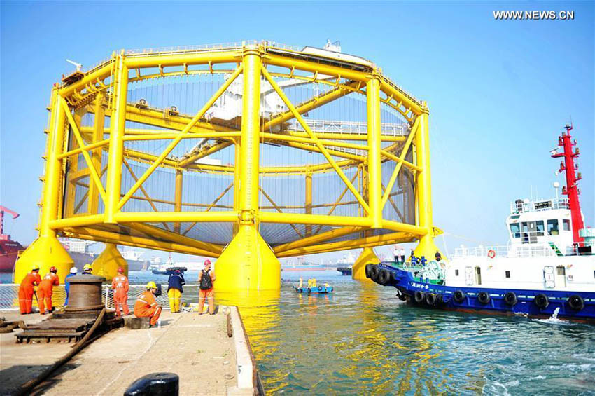 China procede à entrega de instala??es de aquicultura à Noruega