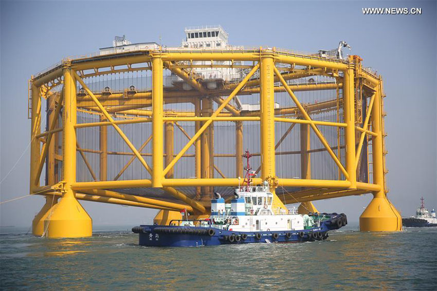 China procede à entrega de instala??es de aquicultura à Noruega