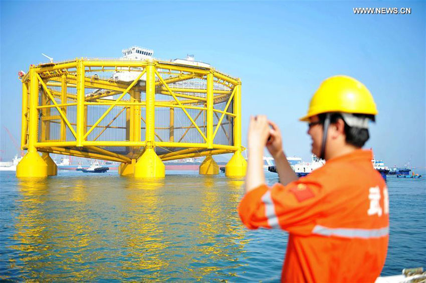 China procede à entrega de instala??es de aquicultura à Noruega